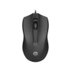 HP 105 BLK Wired Mouse 822M9UT#ABB