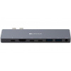 Canyon DS-8, Thunderbolt 3 Docking Station, 8 portov, 1xThunderbolt 3 +2xUSB-C+2xUSB3.0+2xHDM+1xAudio 3.5mm CNS-TDS08DG