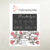 SKICÁR - HAHNEMÜHLE - NOSTALGIE - 190 GSM - LEPENÁ VÄZBA - 50 LISTOV | A5