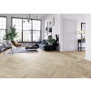 Barlinek Pure classico Chevron Dub salt 1WV000007 0.61 m² 100% Drevené podlahy Barlinek - francúzsky stromček