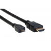 AQ KVC015 - kábel Micro HDMI - HDMI 1,5m