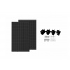 EcoFlow solar panel 2x 100W rigid - mounting kit