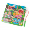 Bigjigs Toys Magnetické bludisko Farma Bigjigs Toys Magnetické bludisko Farma