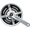 Shimano Kliky-souprTY 501 48/38/28 175 mm stríbr FC-TY501 4-hran6/7/8-st.ochr.kryt prevod