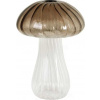 Strömshaga Dekoratívna váza Mushroom brown - V 15 cm