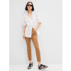 GAP 460973-04 Elegantní kalhoty skinny Hnědá - 10
