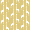 ESTAhome Tapeta Giraffes ochre yellow