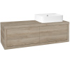 Dreja Umývadlová skriňa STORM SZZ2 120 (umývadlo Joy 3) - D17 Colorado / D17 Colorado / Pravé