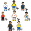 Futbalové figúrky Levice Messi Ronaldo Neymar (Futbalové esá Futbalisti Mbappe Lewandowski Ronaldo Bruyne Neymar Kan)