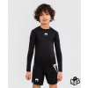 Detský Rashguard VENUM Contender s dlhým rukávom - čierny