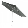 Doppler EXPERT 280 cm - slnečník s automatickým naklápaním kľukou antracitový (kód farby: 840), 100 % polyester