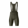 CASTELLI kraťasy s trakmi Espresso zelená XXL