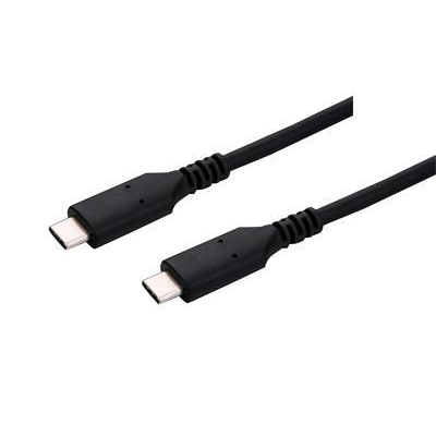 C-TECH CB-USB4-05B USB 4.0, Type-C (CM/CM), PD 100W, 40Gbps, 0,5m, černý (CB-USB4-05B)