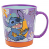 STOR Hrnček s protišmykovým dnom Stitch 410 ml