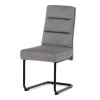 Autronic Jedálenská stolička, sivá, látka, DCL-P3107 SIL2