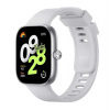 Xiaomi Redmi Watch 4/Silver/Šport Band/White (51488)