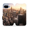 Flipové pouzdro Mobiwear - Google Pixel 9A - M138P New York (Knížkové flip pouzdro, obal, kryt na mobil Google Pixel 9A - M138P New York, materiál Umělá kůže + TPU - ochrana 360°, stojánek, silikonová