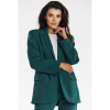Dámske voľné zelené sako, A676 XS