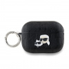 Karl Lagerfeld PU Embossed Puzdro AirPods Pro 2 Black KLAP2PGKCPK