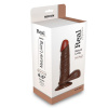 Dildo-REALISTIC DILDO REAL RAPTURE BROWN 6,5