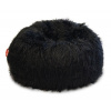 Beanbag Sedací vak Shaggy Black