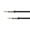 Kabel Audio Kruger&Matz KM0312P přímý Jack 3.5 stereo propojovací 1m