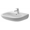 Duravit D-CODE umývadlo závesné 65x50 s prepadom, otv.pre bat, Biela 23106500002 23106500002