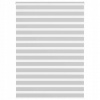 VidaXL Roleta zebra, svetlošedá, šírka tkaniny 150,9 cm, polyester
