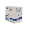 Kabel Solarix FTP Cat5e drát 305m PVC