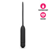 Vibrační dilatátor do močové trubice Silicone Vibe Pin černý