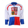 Merco hokejový dres ČR Nagano 1998 replika biela - bez potlače IBA S (VÝPREDAJ)