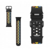 Remienok Huawei pre Huawei Watch Fit 3, 20mm, čierny, viacfarebný