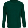 SOL´S PIONEER LSL / Pánske tričko s dlhým rukávom z bio bavlny - green empire XS
