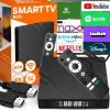 MULTIMEDIÁLNY PREHRÁVAČ SMART TV STICK BOX BLUETOOTH 4K WIFI ANDROID DIAĽKOVÝ OVLÁDAČ