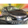 Deflektory - Toyota Corolla Sedan 2013-2018 (+zadné)