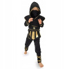 Kostým Ninja, čierny, detský, veľkosť 96-116