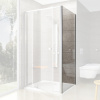 Ravak Pevná stěna Pivot PPS PPS-80 satin+transparent 90G40U00Z1