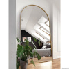 GieraDesign Zrkadlo Portal Gold stojace Rozmer: 70 x 160 cm