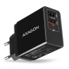 AXAGON ACU-QS24 wall charger Smart 5V 1,2A + 1x QC3.0, 24W, black