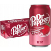 Americký sýtený nápoj s príchuťou smotany a jahôd Dr Pepper 355 ml