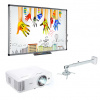 Fixné umiestnenie na stenu (interaktívna tabuľa, projektor, držiak, kabeláž) Avtek TT-Board 90 Pro Acer S1286H Avtek WallMount Next 1200