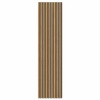 Denpanels Akustický obklad stěny, přírodní dub na černé akustické plsti, 240 cm, certifikace FSC®
