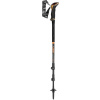 LEKI Trekingové palice Sherpa Lite, neónovo oranžová-čierna-denimová modrá, 100 - 135 cm