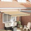 zahrada-XL Zatemniteľná markíza Viacfarebný 300 x 250 cm látka 3330026
