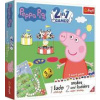 Trefl Súbor hier 2v1 Človeče, nehnevaj sa, Hady a rebríky Peppa Pig / Prasiatko Peppa