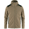 FJÄLLRÄVEN Keb Fleece Hoodie M, Suede Brown - XL
