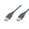 PremiumCord KU3AA2BK USB 3.0 prodlužovací A-A Super-speed 5Gbps, 9pin, 2m, černý