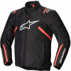Bunda T-SPS 2 WATERPROOF, ALPINESTARS (čierna/biela/červená fluo, veľ. M)
