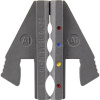 TOOLCRAFT PLE-0A1 Náhradné čeľuste pre krimpovacie kliešte spojky so zmršťovacou trubičkou Rozsah krimpovanie: 0.5 do 10 mm² Vhodné pre značku: TOOLCRAFT PZ-500; 1423366