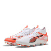 Puma Ultra Match+ Firm Ground pánske kopačky White/Red 11 (46)